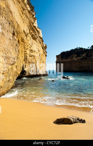 Loch Ard Gorge auf der Great Ocean Road, Australien, in der Nähe der zwölf Apostel Stockfoto