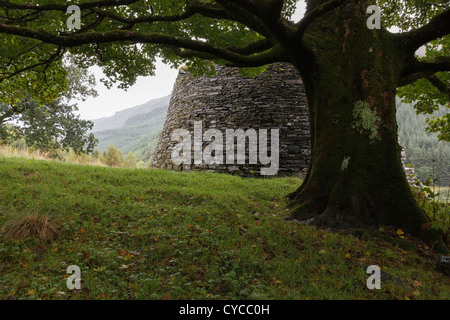 Dun Troddan Scottish Broch, Glenelg, Schottland, Großbritannien Stockfoto