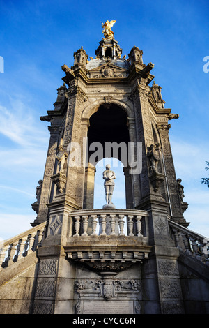 Le Denkmal Commémoratif de Jeanne D'arc (1892), Bonsecours Haute-Normandie, Frankreich Stockfoto