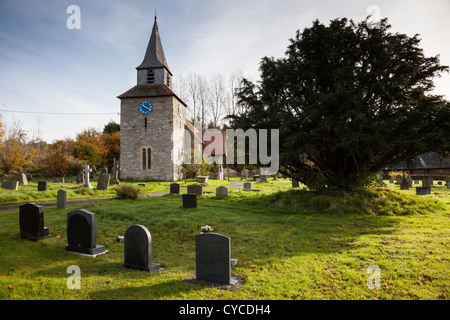 St. Michael und alle Engel Kirche in Lingen, Herefordshire Stockfoto