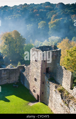 Ludlow Castle Grounds, Shropshire, England, UK Stockfoto