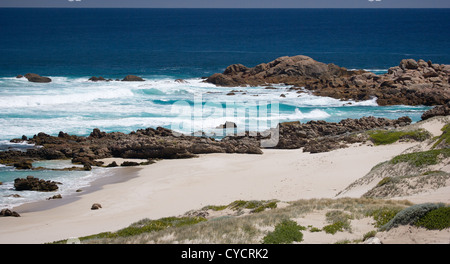 Wein dunkle Meer und saubere Luft im Cape Naturaliste National Park in South West Australia Stockfoto