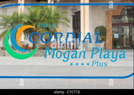 Das Hotel Cordial Mogan Playa Puerto de Mogan Gran Canaria Kanaren Spanien Stockfoto