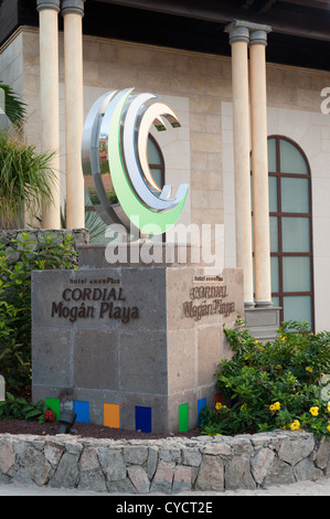 Das Hotel Cordial Mogan Playa Puerto de Mogan Gran Canaria Kanaren Spanien Stockfoto