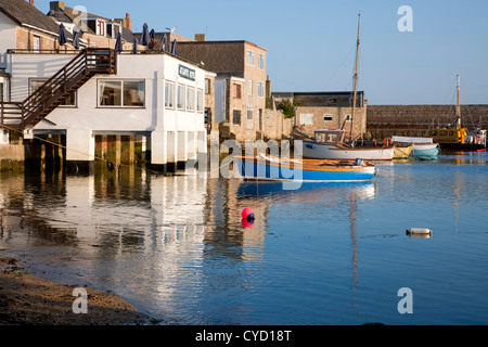 Str. Marys Hafen; Isles of Scilly; VEREINIGTES KÖNIGREICH; Atlantic Hotel Stockfoto