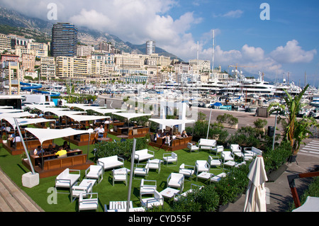 Port De Fontvielle Monte Carlo, Monaco. Stockfoto