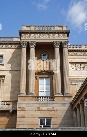 Buckingham Palast in London, die offizielle Residenz der Königinnen Stockfoto