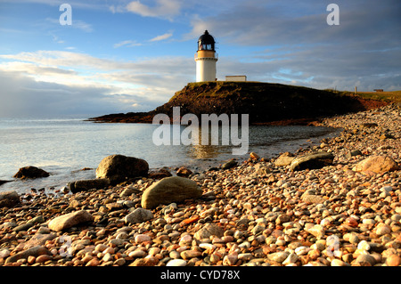 Arnish Point Lighthouse, Stornoway, Isle of Lewis Stockfoto