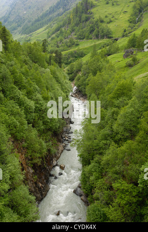 Venter Tal in der Nähe von Vent, Ötztal-Tal, Tirol, Österreich Stockfoto