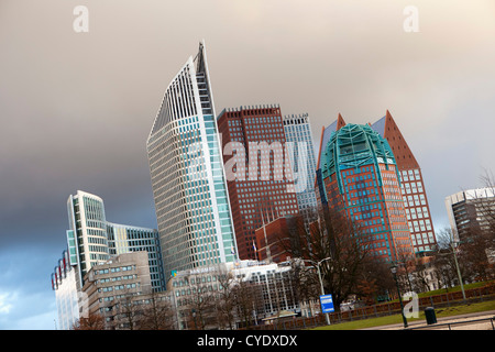 Die Niederlande, Den Haag, den Haag, Ansicht der modernen Architektur. Vor allem Ministerien. Stockfoto