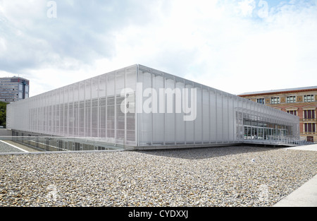 Topographie des Terrors in Berlin Museumsbereich Stockfoto