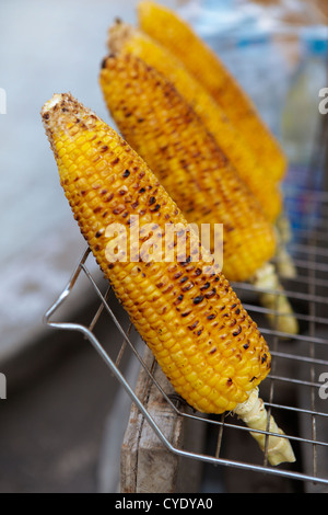 BBQ Mais Maiskolben Stockfoto