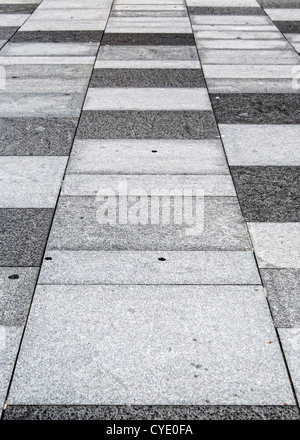 Eine abstrakte Hintergrundbild eines typischen Bürgersteig oder Gehsteig. Stockfoto