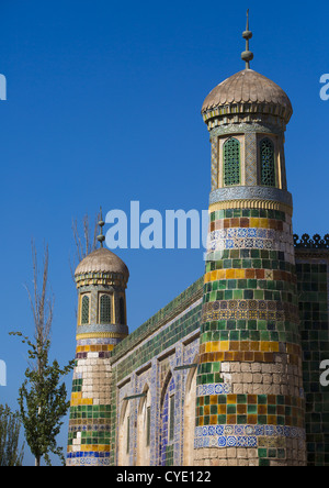 Abakh Hoja Grab, Grabstätte der Muhatum Ajam, Kashgar, Xinjiang Uyghur autonome Region, China Stockfoto