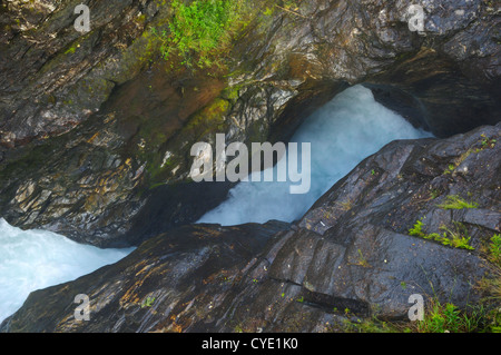 Gudbrandsjuvet Canyon, Valldalen, mehr Og Romsdal, Norwegen Stockfoto