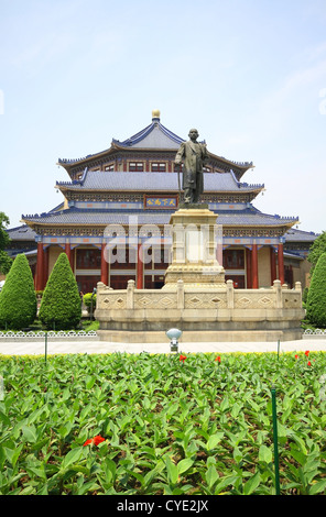 Sun Yat-Sen Memorial Hall Wahrzeichen in Guangzhou, China Stockfoto