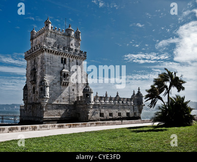 Elem Turm in Lissabon Stockfoto