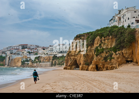 Praia da Rocha Strand am Atlantik im Süden Portugals Algarve Stockfoto