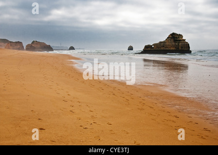 Praia da Rocha Strand am Atlantik im Süden Portugals Algarve Stockfoto