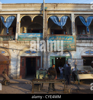 Ostangboyi Tea House, Kashgar, Xinjiang Uyghur autonome Region, China Stockfoto