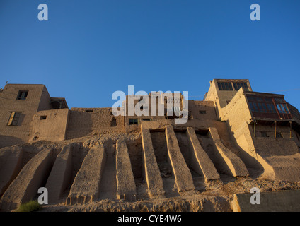 Kashgar alten Stadtwälle, Kashgar, Uigurischen Autonomen Gebiet Xinjiang, China Stockfoto