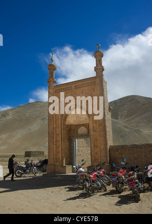 Subash Moschee in der Nähe von Karakul See, Xinjiang Uyghur autonome Region, China Stockfoto