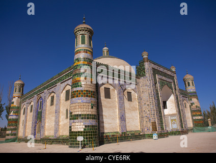 Abakh Hoja Grab, Grabstätte der Muhatum Ajam, Kashgar, Xinjiang Uyghur autonome Region, China Stockfoto