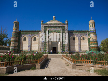 Abakh Hoja Grab, Grabstätte der Muhatum Ajam, Kashgar, Xinjiang Uyghur autonome Region, China Stockfoto