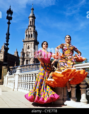 8336. Flamenco-Tänzer, Sevilla, Spanien, Europa Stockfoto