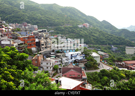 Jinguashi Dorf in Taiwan Stockfoto