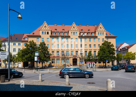 Die sorbischen Haus ((Serbski dom) in Bautzen (Budysin), obere Lausitz, Deutschland Stockfoto