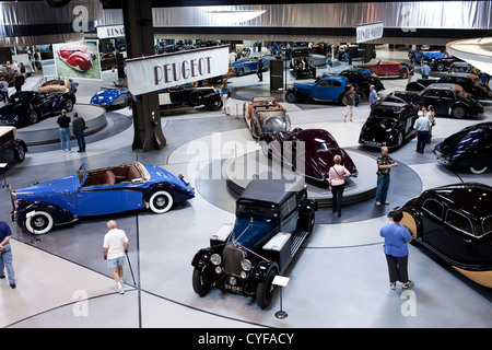 Talbot Lago Sport Racing Auto bei t He Mullin Automotive Museum in Oxnard, Kalifornien Stockfoto