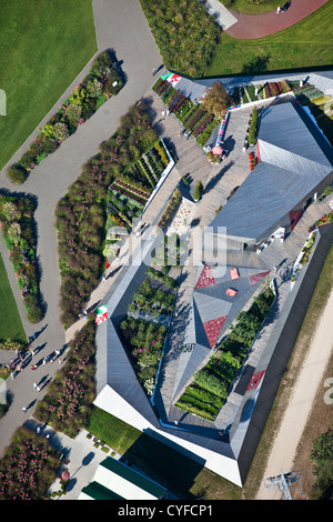 Niederlande, Venlo, FLORIADE, Gartenbau Weltausstellung 2012, Pavillon der deutschen Regierung. Stockfoto