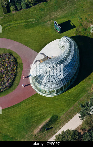 Venlo, FLORIADE, World Horticultural Expo 2012, alle 10 Jahre. Luft. Pavillon der Regierung Aserbaidschans Stockfoto