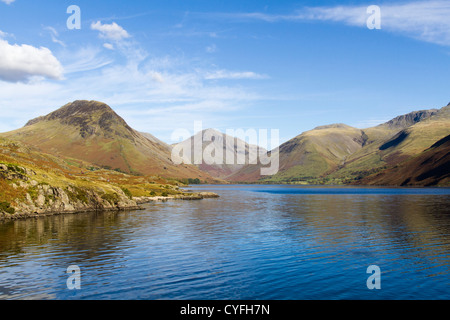 Die Fjälls und Berge rund um Wastwater in den Lake District Cumbria Stockfoto