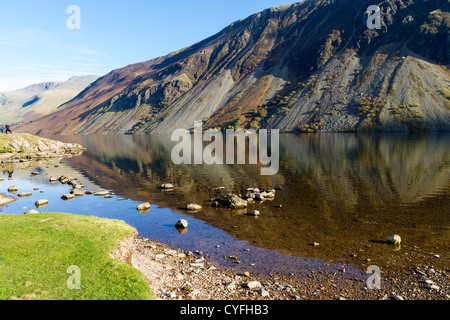 Die Fjälls und Berge rund um Wastwater in den Lake District Cumbria Stockfoto