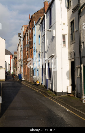 Geschäften und Gebäuden in Penrith, Cumbria Stockfoto