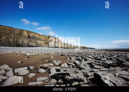 Strand von Llantwit Major, Vale of Glamorgan, Wales, UK Stockfoto