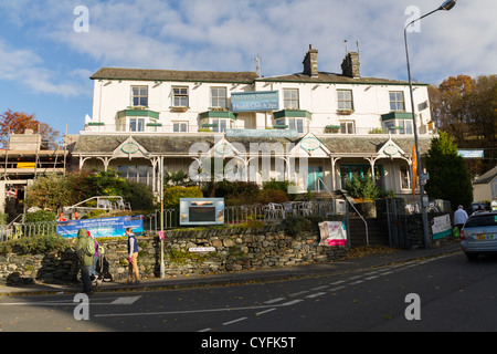 Ambleside Stadtzentrum im Lake District Stockfoto