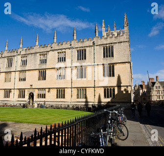 Klasse 1 aufgeführten Bodleian Bibliothek Radcliffe Square Oxford Oxfordshire England Europa Stockfoto