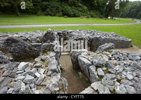 Parc Le Breos Grabkammer, Gower, Wales, UK Stockfoto