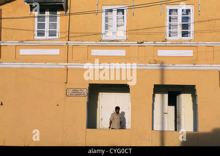 Historischen kolonialen Gebäude in Galle Fort in Sri Lanka. Stockfoto