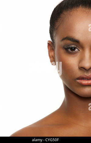 Afrikanische amerikanische Schönheit Stockfoto