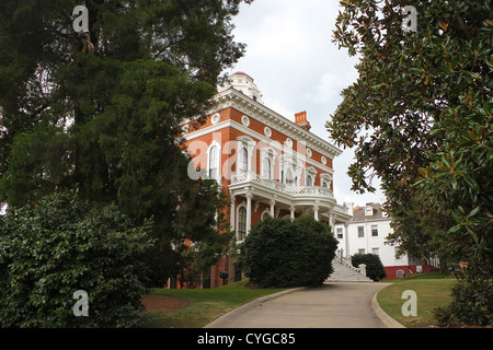 Johnston-Felton-Hay House, ein historisches Wohnhaus gebaut in den späten 1850er Jahren, in Macon, Georgia Stockfoto