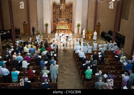 Installationsservice für senior Pastor der St. Martins Kirche in Austin, Texas Stockfoto