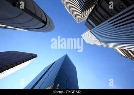 Gebäude in Umeda, Osaka Stockfoto