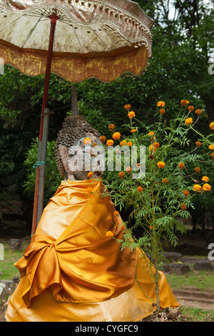 Wat Phou, d.h. "Tempelberg" in Laos ist eine ruinierte Khmer-Tempelanlage im Süden von Laos. Stockfoto