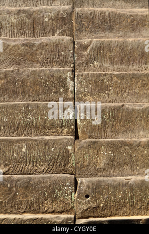 Treppe des Tempels Ta Keo in Angkor Tempel Park, Kambodscha Stockfoto