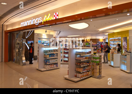 Mannings Apotheke, Hong Kong Stockfoto