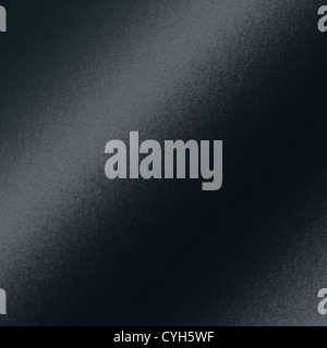 schwarzem Metall gebürstet glänzend Platte Textur Stockfoto